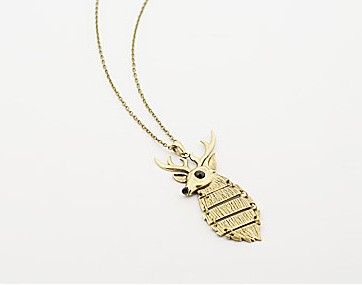 Deer necklace